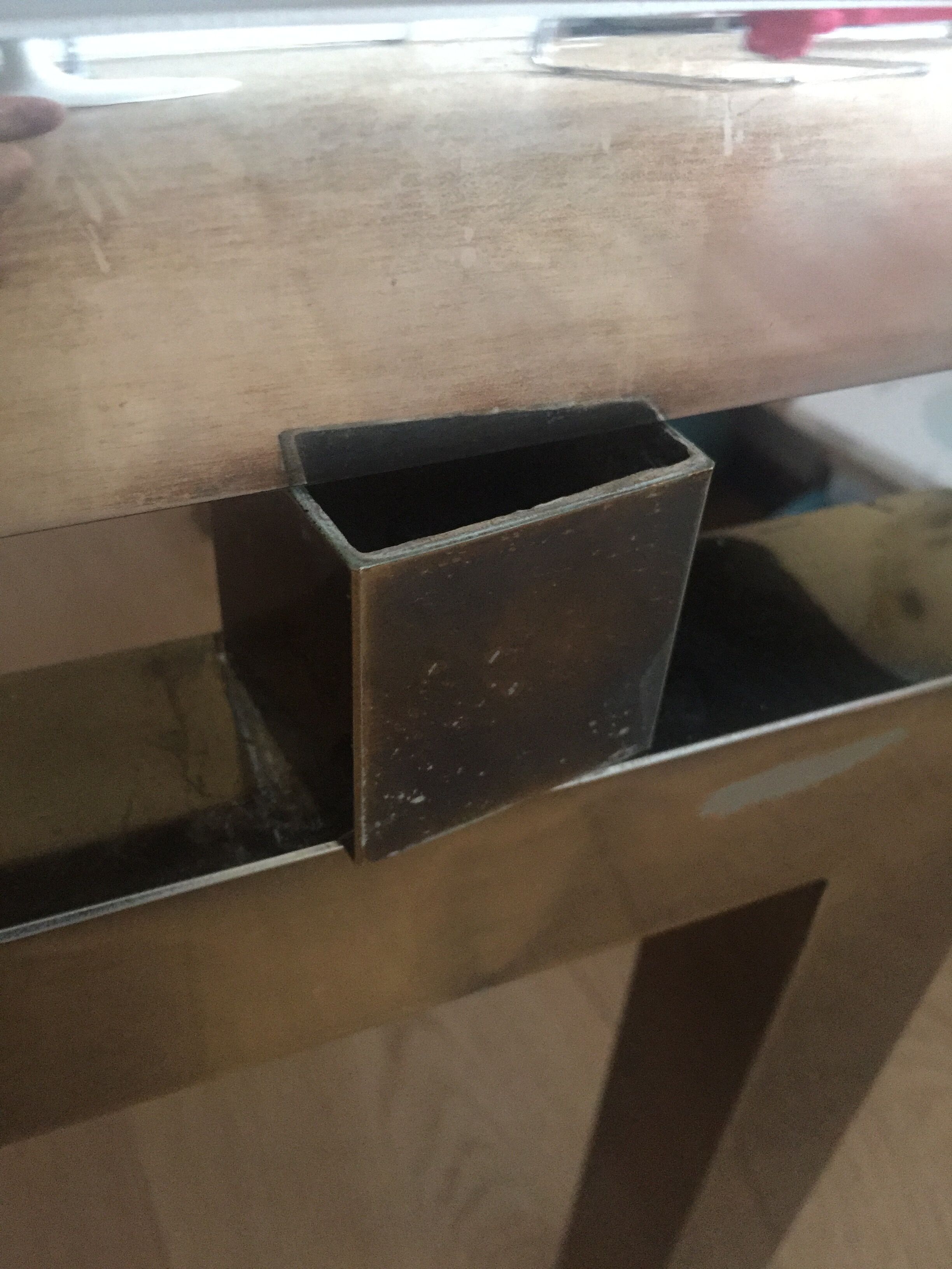 Belgo Chrom side table or coffee table