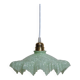 Green Clichy glass pendant