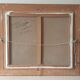 Large dated painting, signed and framed by the artist Maurice Bernard, 1933