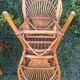 Chaises rotin vintage
