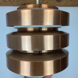 Scandinavian copper pendant lamp by MetallDrucker 60s