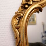 Golden mirror 45x70cm