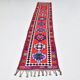 2x12 Colorful Geometric Vintage Runner Rug, 73x373Cm