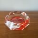 Crystal paperweight tray