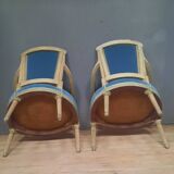 Pair of Directoire armchairs