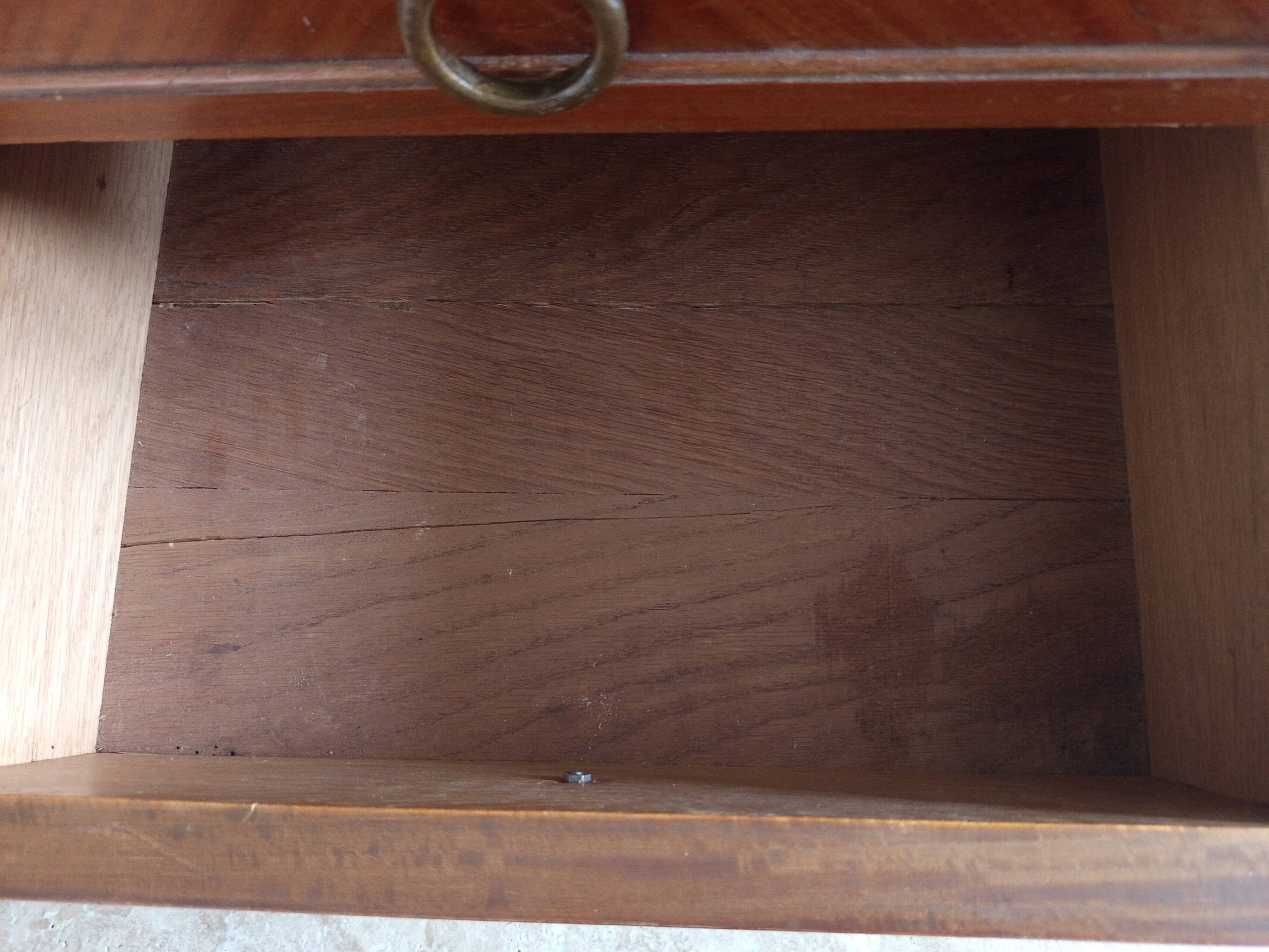 Art Nouveau Art Deco beech cabinet