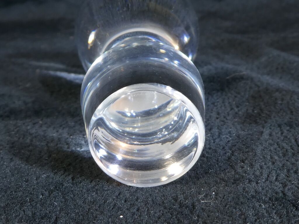 Glass decanter carafe