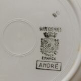 Set 6 Digoin hollow plates