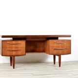 Danish style mid-century teak desk Kofod Larsen for G-Plan