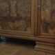 Low sideboard from the beginning of the twentieth century in walnut.