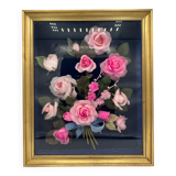 Vintage showcase frame