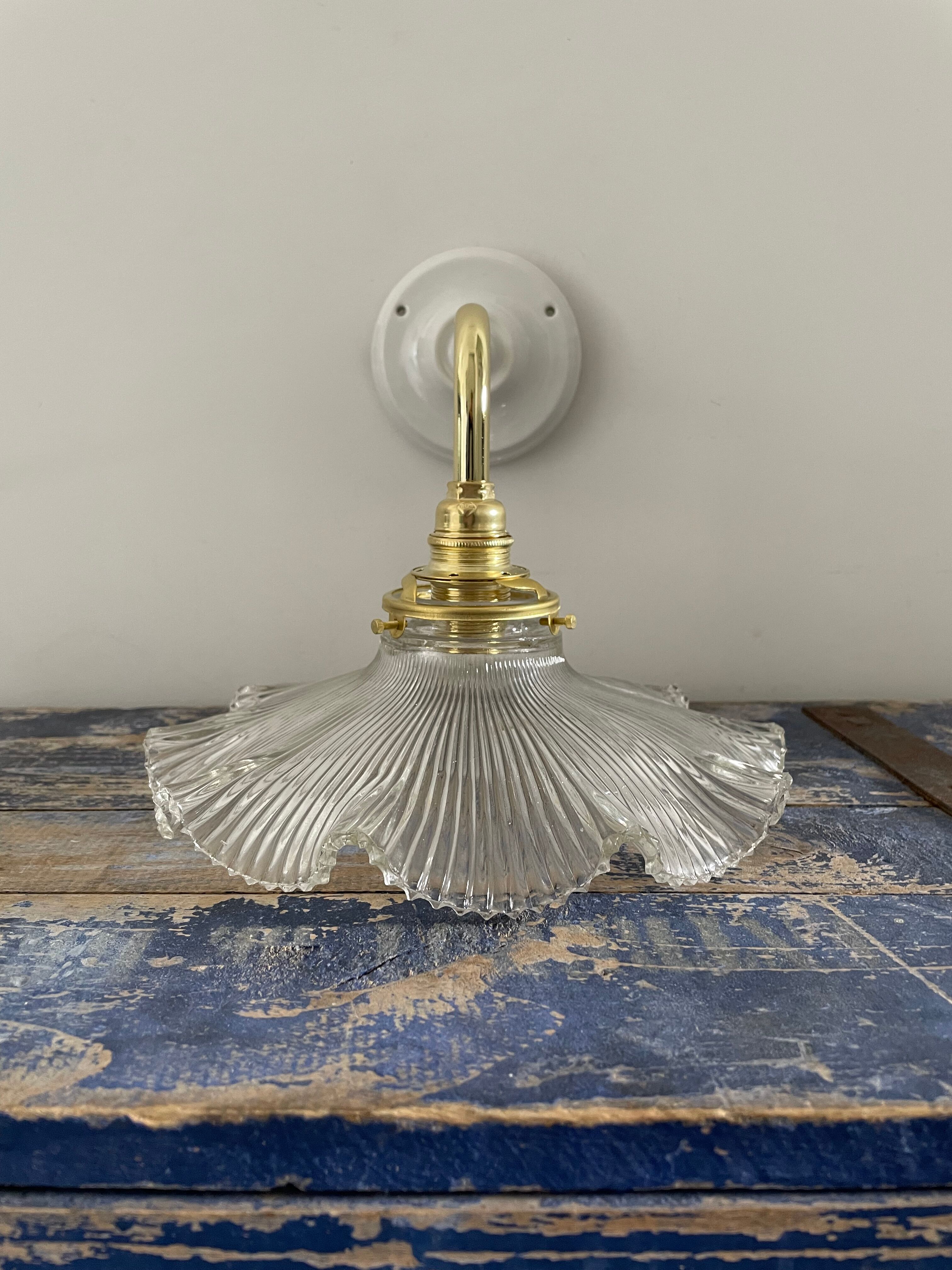 Holophane vintage wall lamp