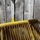 Vintage outdoor chair in webbing, 1960s-70s.