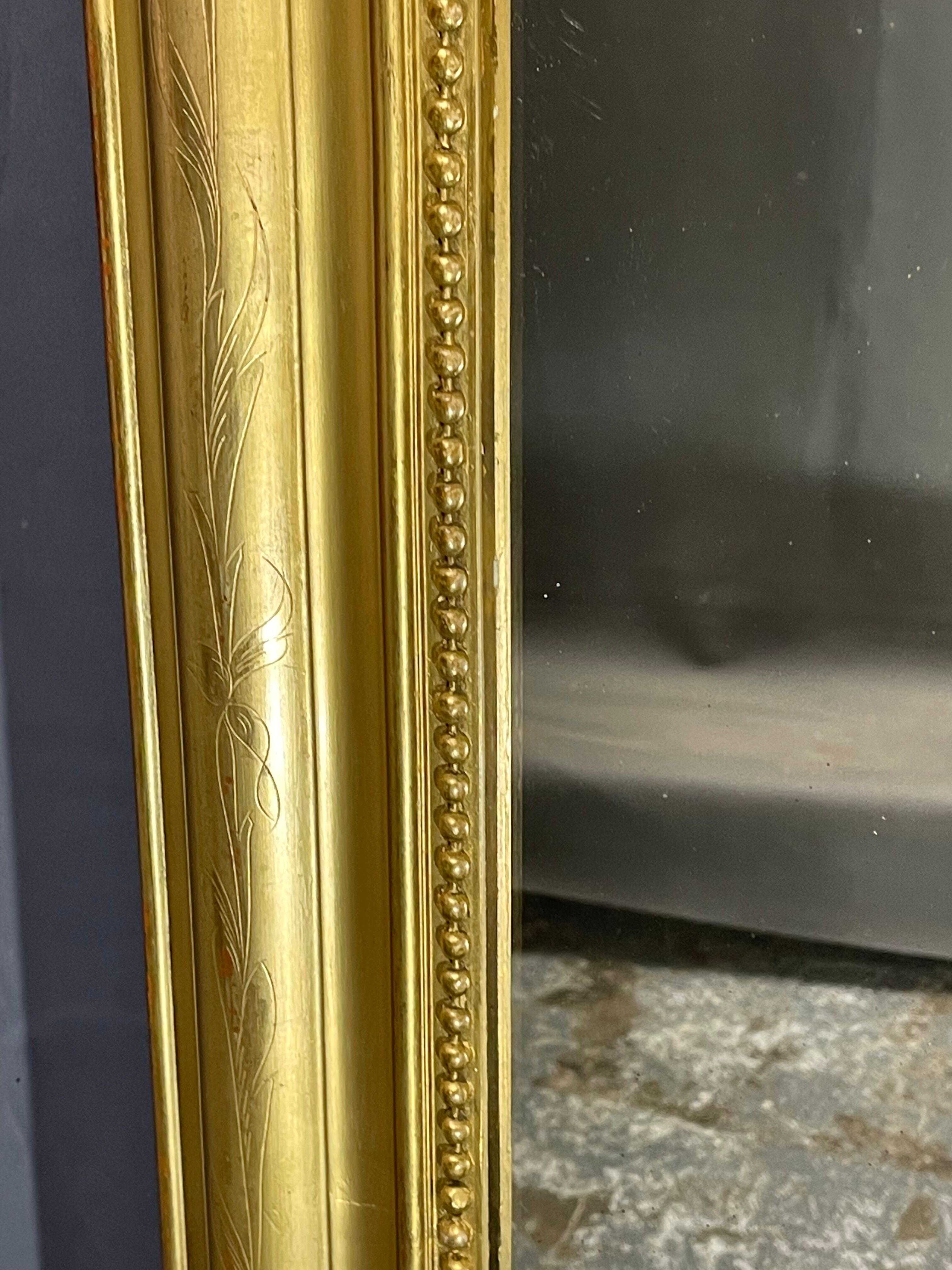 Mirror 161 x118 era Louis Philippe