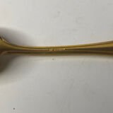 12 small silver-gilt spoons