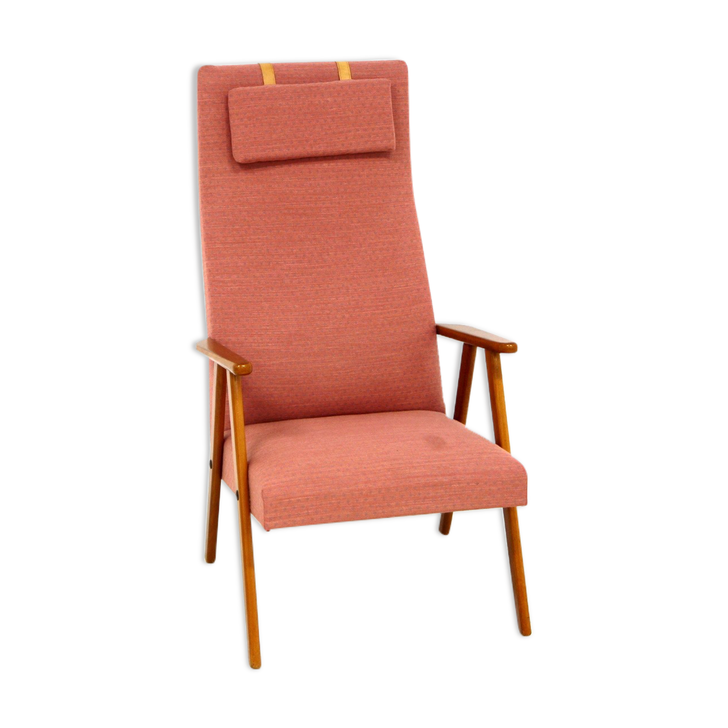 Scandinavian beech armchair, Sweden, 1950