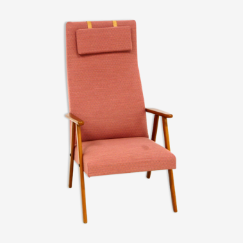 Fauteuil scandinave en hêtre, Suède, 1950