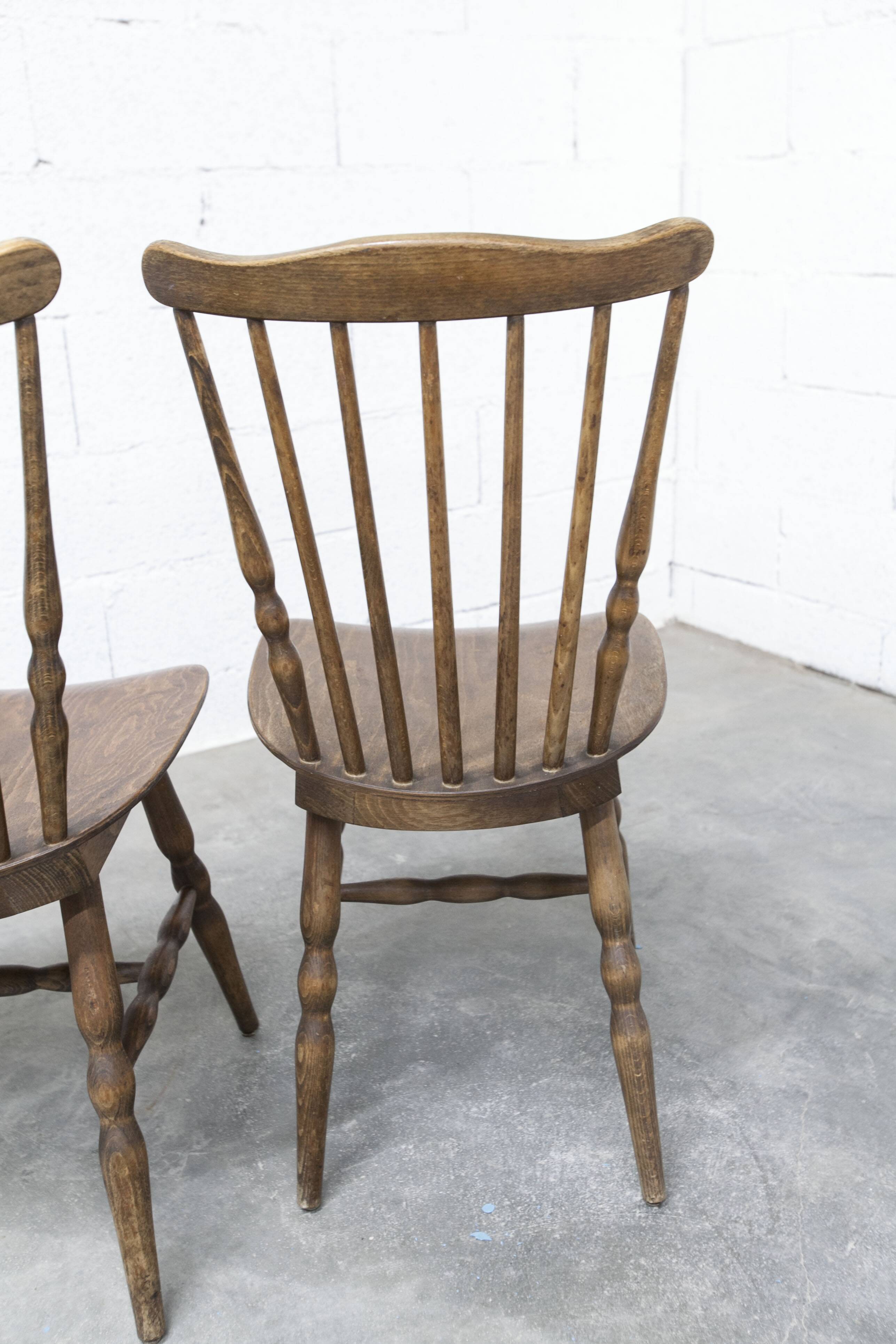 Set of 4 Baumann chairs, Florida model, 1970, superb condition