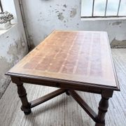 Table chêne style Louis XIV 1900