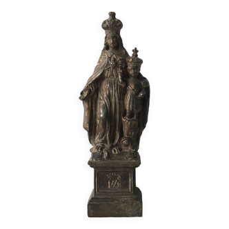 Sculpture of the Virgin and Crowned Child