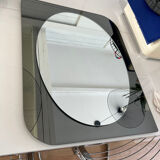 Vintage two-tone mirror 70's 55x70cm
