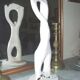 Large contemporary ceramic sculpture – Unique piece – 55 cm