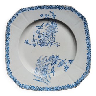 Assiette XIXe
