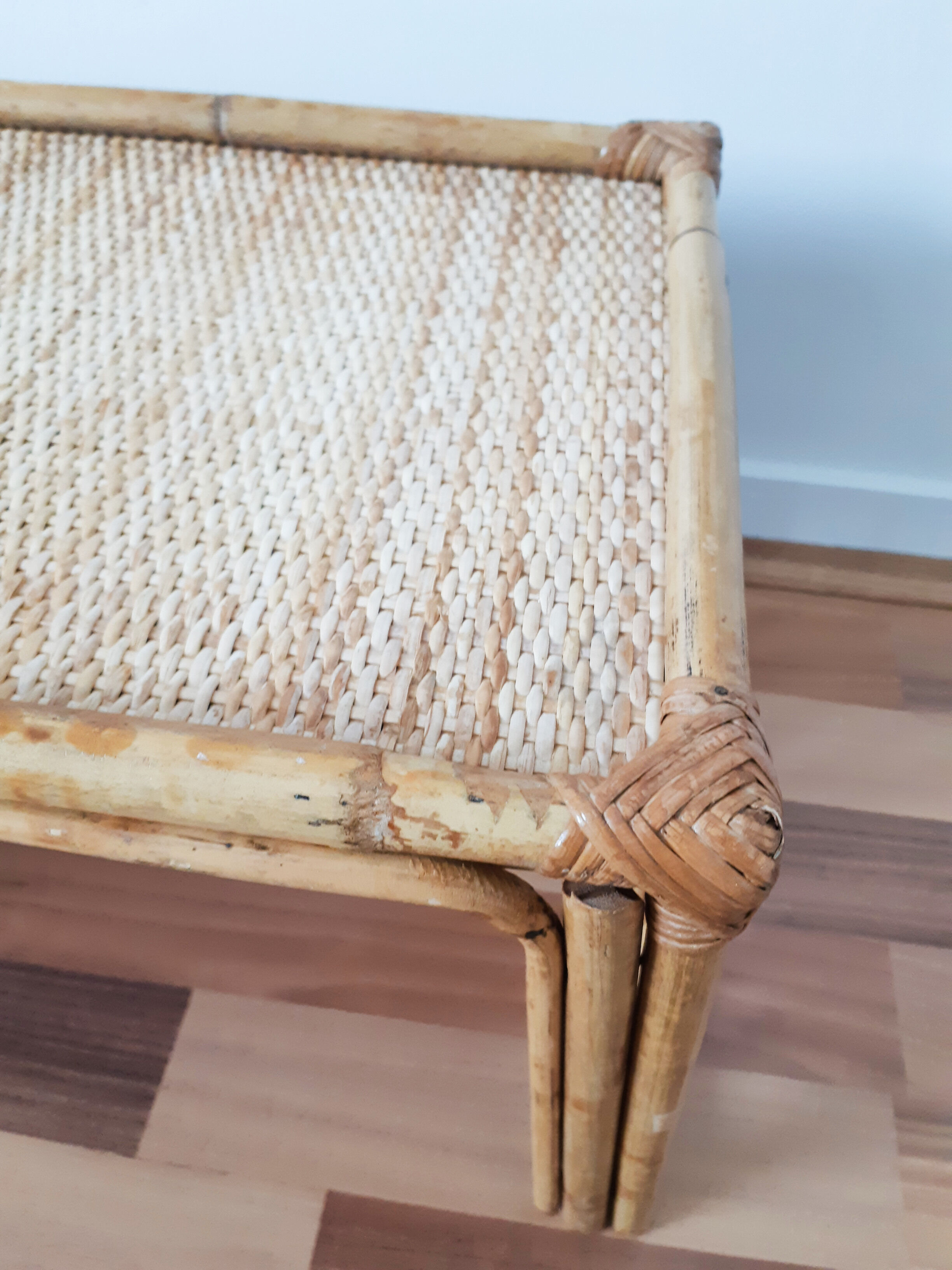 Coffee table magazine holder, end of sofa