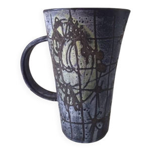 Pichet, cruche en céramique - blin