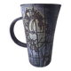 A. Camos Vallauris Blin style ceramic pitcher/jug