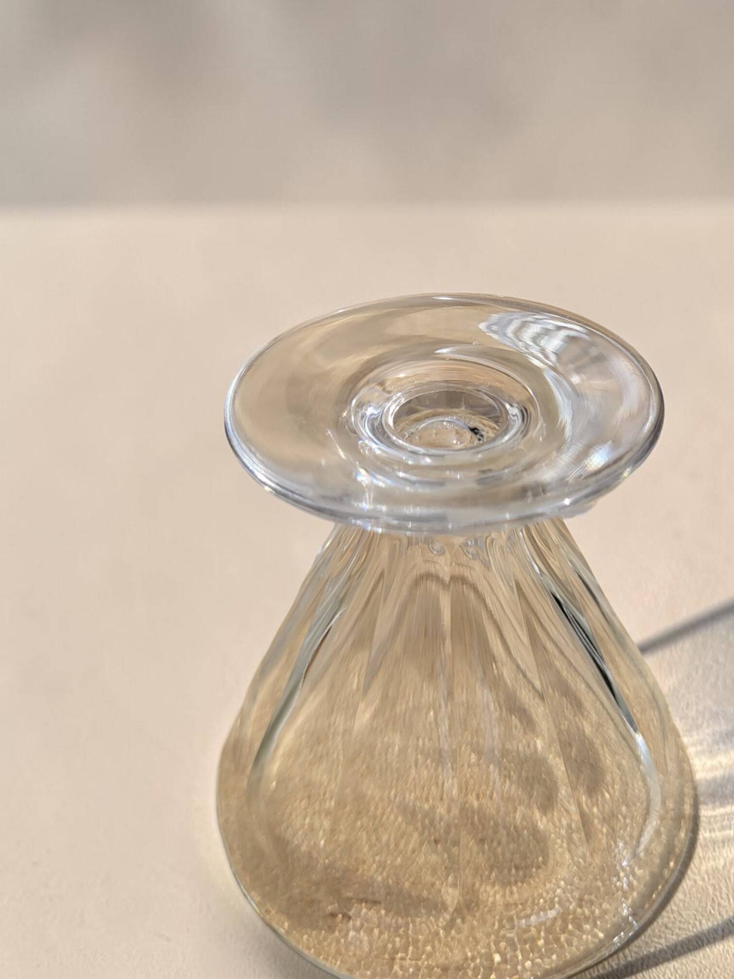 Baccarat - 12 verres à vin en cristal modèle REX vers 1920/30 Art déco