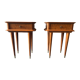 2 vintage bedside tables