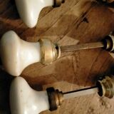 Antique porcelain door handles