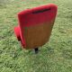 Lot de fauteuils cinema velour rouge