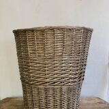 Wicker basket, 57 cm high