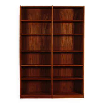 Großes dänisches Bücherregal Teakholz danish design 60er 70er