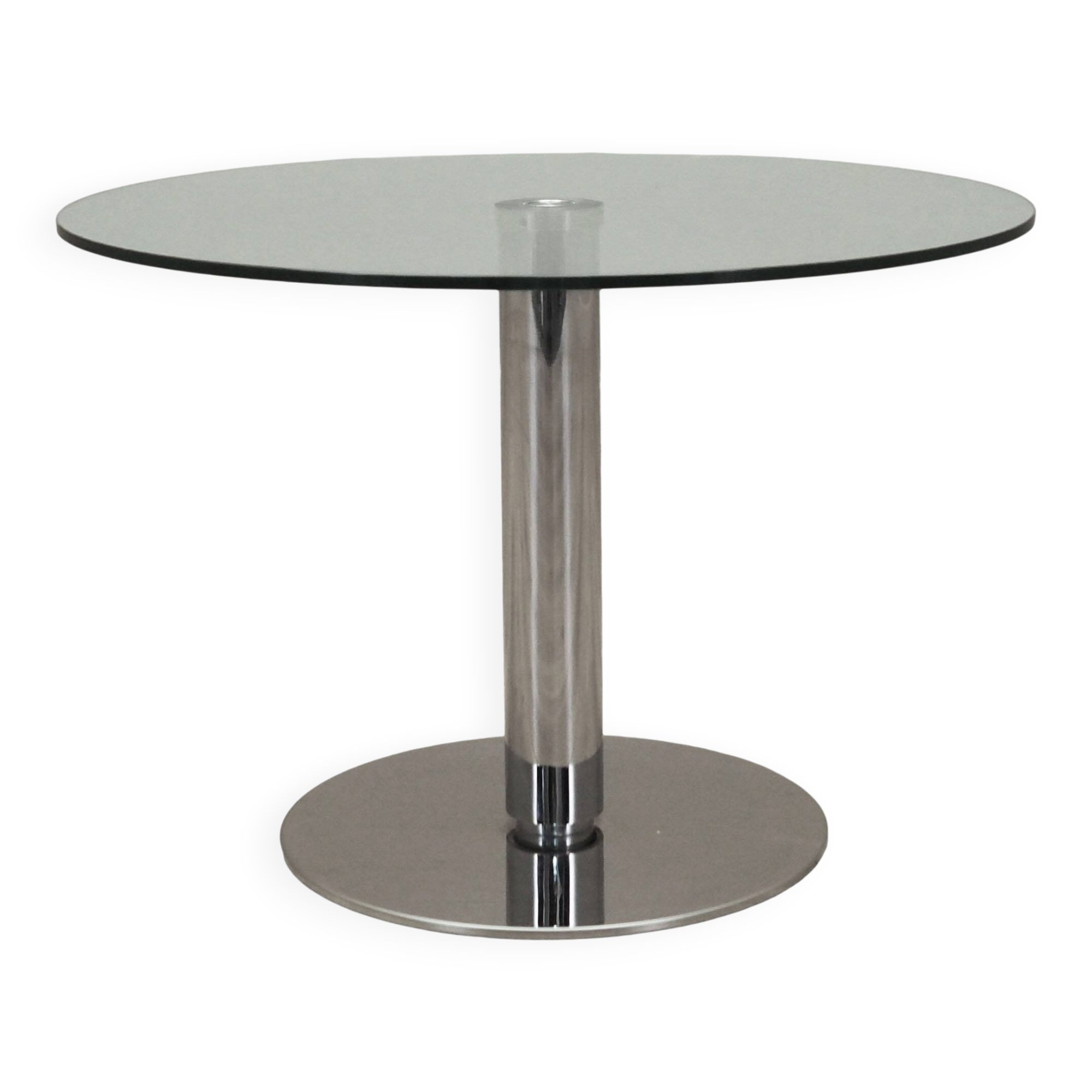 Glass coffee table, Danish design, 1970s, production: BoConcept