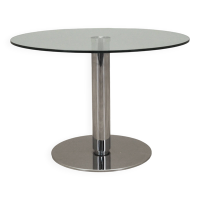 Table basse danoise en verre par BoConcept, années 1970