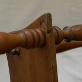 Antique mahogany shelf, 19th century.