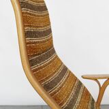 Yngve Ekström "Lamino" Chair & Ottoman for Swedese