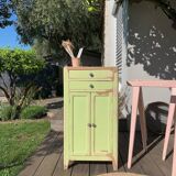 Parisian buffet in patinated wood