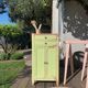 Parisian buffet in patinated wood