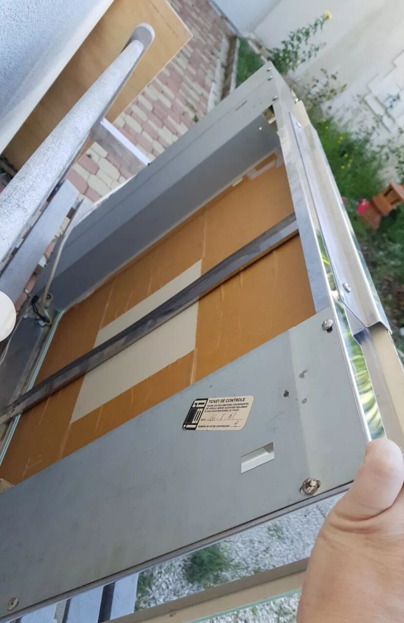 Vintage radio light mirror