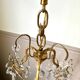 Pendant chandelier with crystal tassels
