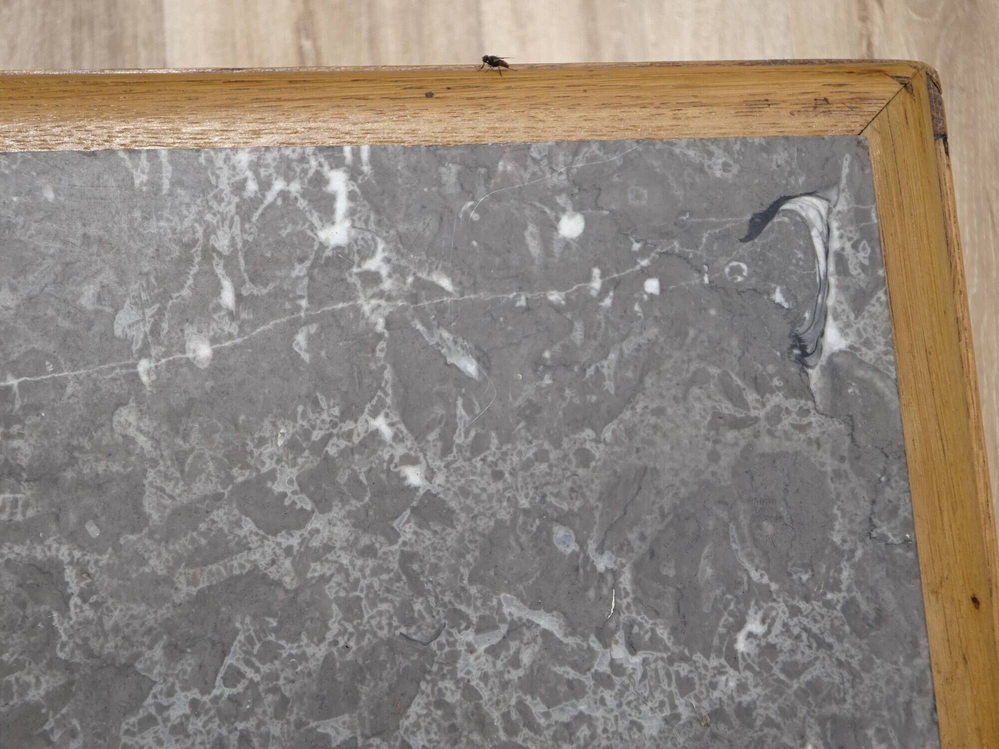 Small Art Deco piece of furniture, marble top.