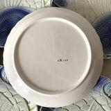 Vintage slip fish plates