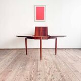 Table à manger danoise Mid-Century Modern en palissandre, Niels O. Møller