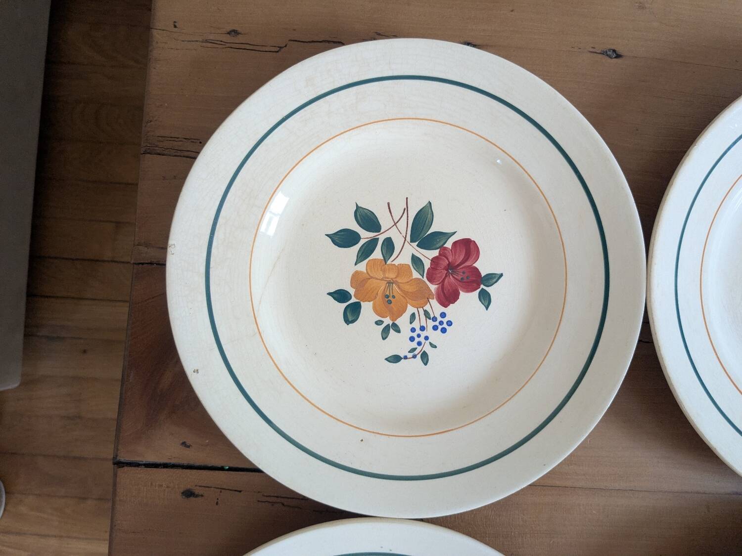 8 Marielle Saint Amand dinner plates