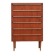 Teak chest of drawers, Danish design, 1970s, designer: Ahlström Osakeyhitö