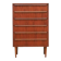 Teak chest of drawers, Danish design, 1970s, designer: Ahlström Osakeyhitö